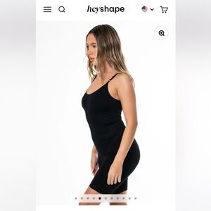 HeyShape NWT Sculpting Shapewear Bodysuit Black L